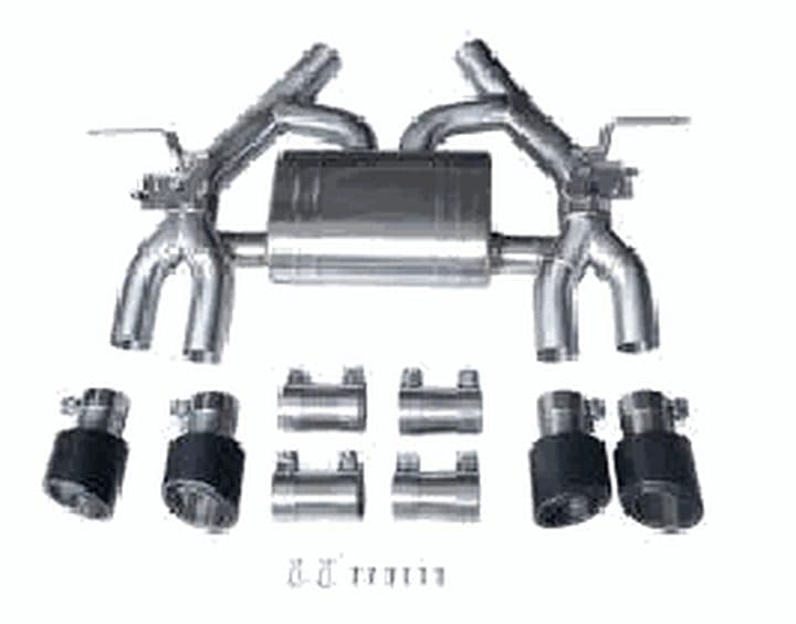 Cat-back exhaust – BMW M3 / M4 (F80/F82) S55