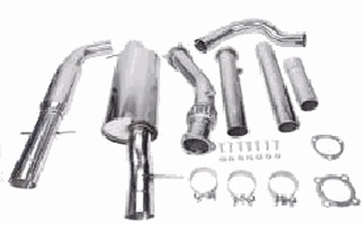 Cat-back exhaust – Volkswagen Golf / Jetta (Mk4) 1.8T, 3"