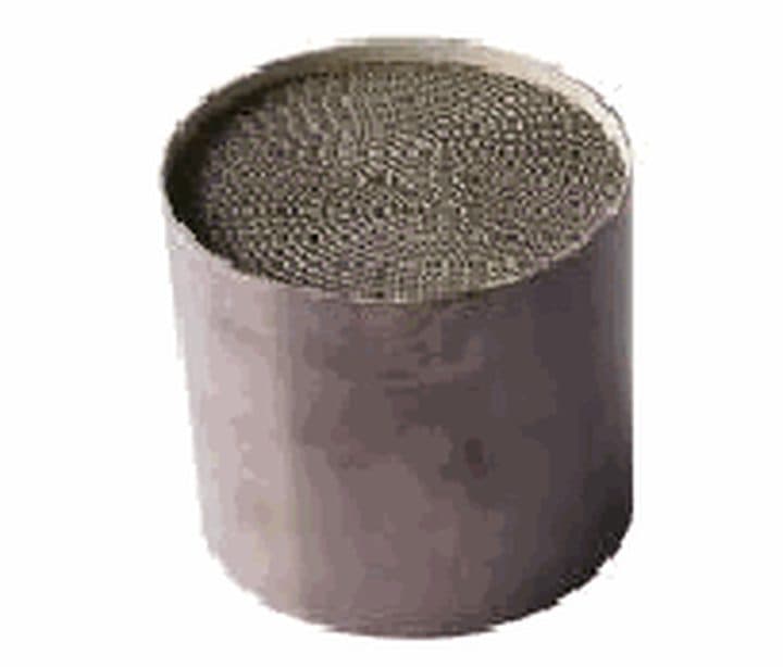 Catalytic converter core, 100 cell, Euro 5, 110 x 100 mm