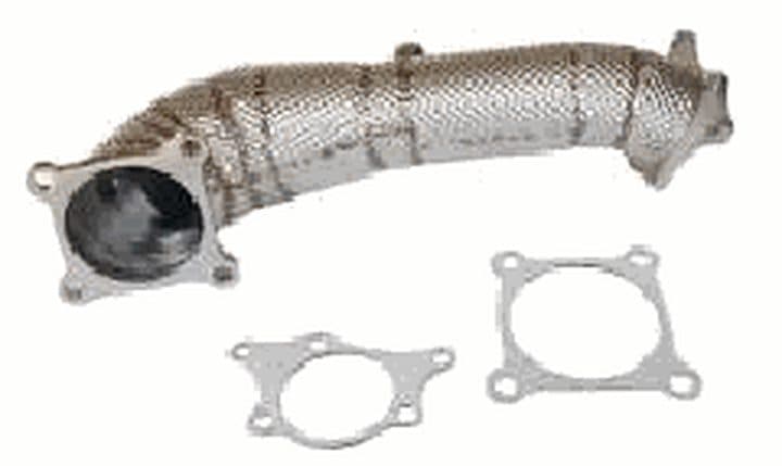 Downpipe – Honda Civic Type R (FK8) 2.0T, heat shield