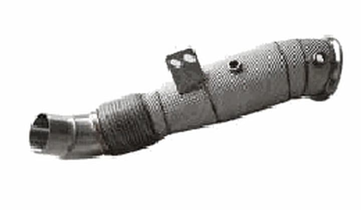Downpipe – BMW 3 Series / Z4 (G20/G29), Toyota GR Supra (A90) B58, with catalytic converter, heat shield, 4.5"