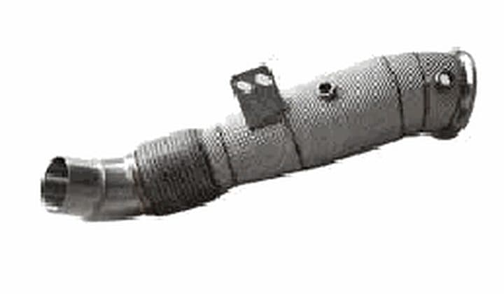 Catless downpipe – BMW 3 Series / Z4 (G20/G29), Toyota GR Supra (A90) B58, heat shield, 4.5"