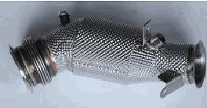 Downpipe – BMW 3 Series / 3 Series GT / 4 Series (F30/F31/F34/F32/F33), with catalytic converter, heat shield