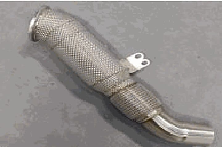 Downpipe – BMW 2 Series (F22) B58, with catalytic converter, heat shield