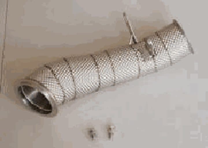 Catless downpipe – BMW 2 Series / M2 / 4 Series (F22/F87/F32/F33), heat shield