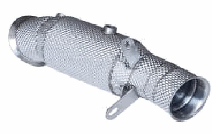 Downpipe – BMW 2 Series / M2 / 4 Series (F22/F87/F32/F33), with catalytic converter, heat shield