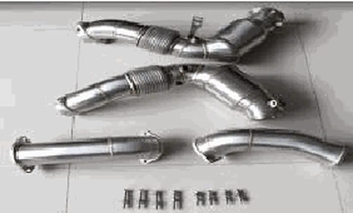Downpipe – BMW M5 / X5 M / X6 M (F90/F95/F96) S63, with catalytic converter