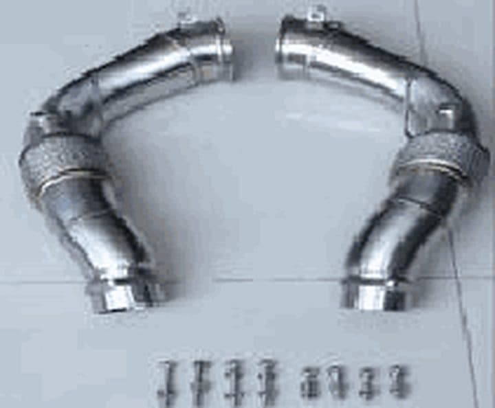Downpipe – BMW X5 / X6 / X7 (G05/G06/G07) S68 4.4L, sans catalyseur
