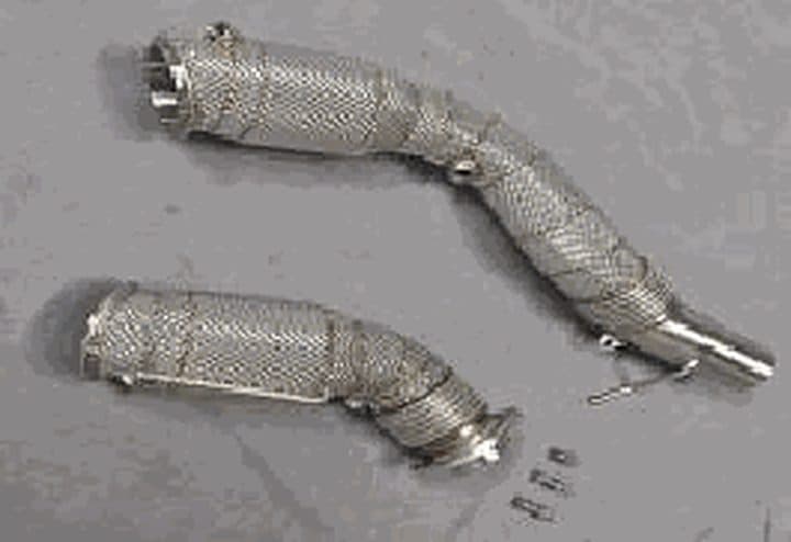 Downpipe – BMW M3 / M4 (F80/F82), with catalytic converter, heat shield, OPF models