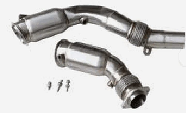 Downpipe – BMW M3 / M4 (F80/F82) S55, with catalytic converter