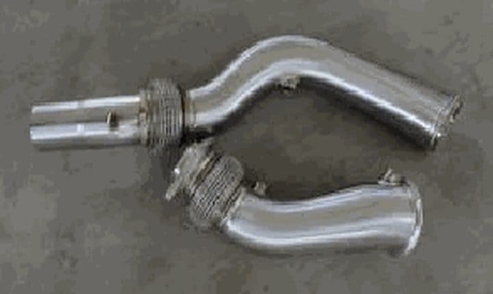 Catless downpipe – BMW M3 / M4 (F80/F82) S55, 3"