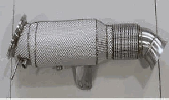 Downpipe – BMW X5 / X6 (G05/G06) 3.0T B58, avec catalyseur, écran thermique, modèles avec FAP