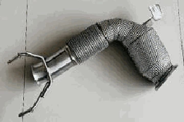 Downpipe – Mini Cooper (Hardtop) / Cooper 4-Door / Cooper Convertible (F56/F55/F57) B38, sans catalyseur, écran thermique, modèles avec FAP
