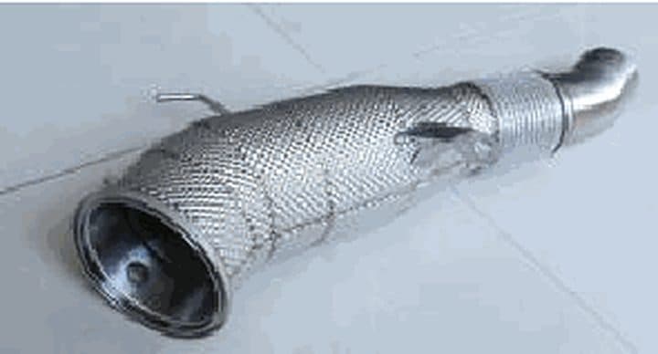 Catless downpipe – BMW 3 Series / 4 Series (G20/G22) B58, heat shield