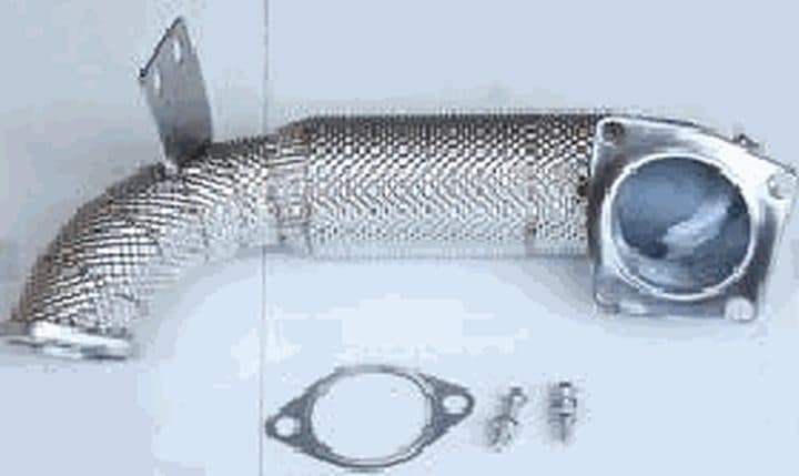 Catless downpipe – Hyundai Veloster N 2.0T, heat shield