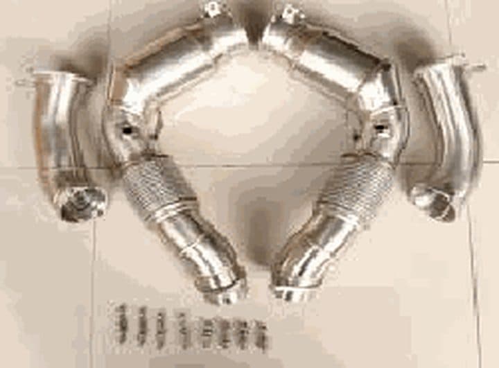Downpipe – BMW M5 (G90) S68, with catalytic converter