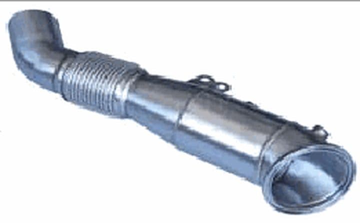 Catless downpipe – BMW 2 Series (F22) B58, 4.5"