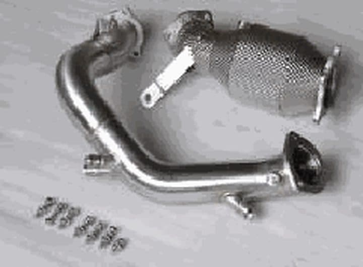 Catless front pipe – Audi A4 / A5 / A6 + (B9/C7) 2.0T, heat shield, OPF models