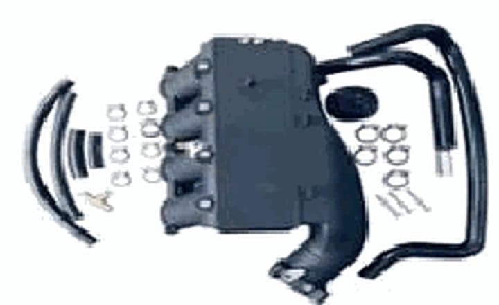 Intake manifold – BMW 3 Series (F30/G20) B48, CNC billet, black
