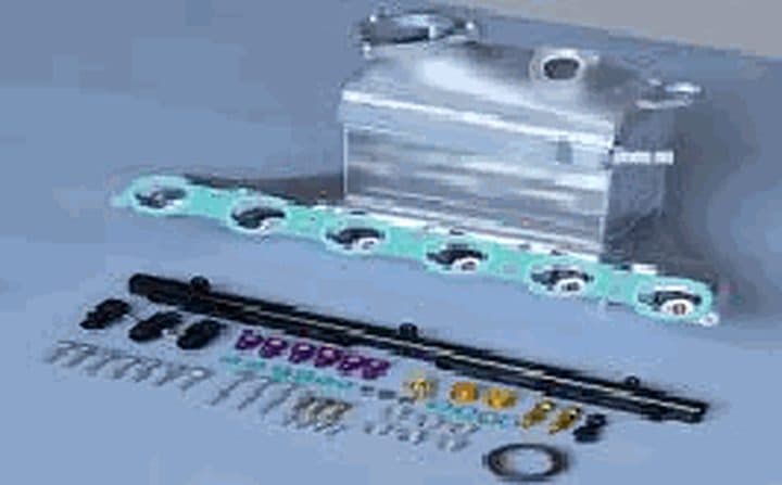Collecteur d’admission – BMW M3 / M4 (G80/G82) S58, usiné CNC