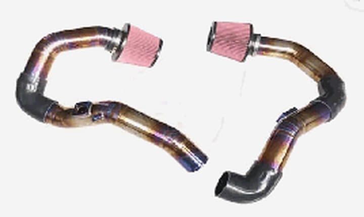 Air intake – BMW M2 / M3 / M4 (F87/F80/F82) S55, titanium, 3"